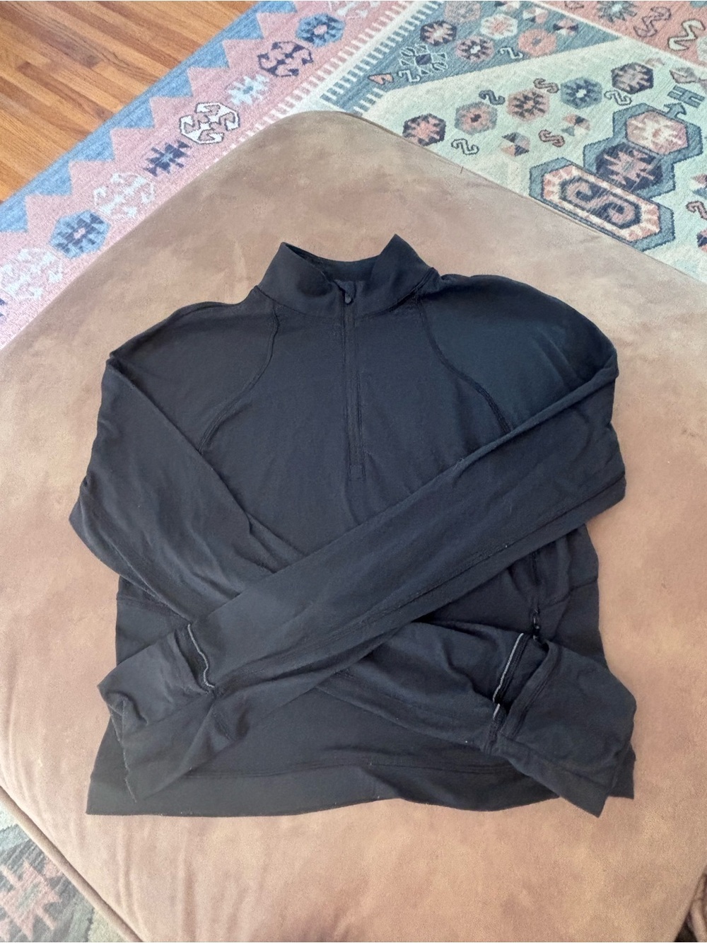 Lululemon Black Crop Running Jacket